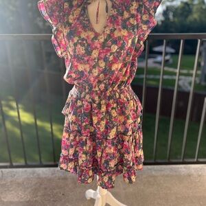 Women's Entro Multicolor Floral Dress